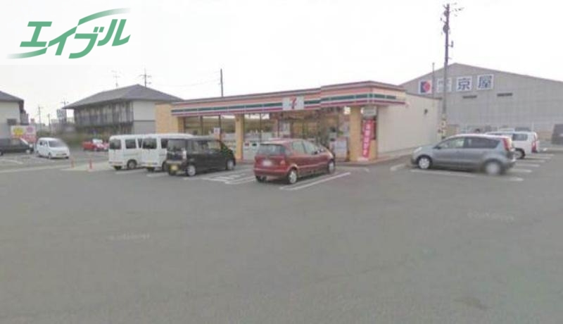 コンビニ　セブンイレブン岡山西市駅前店（コンビニ）まで183m