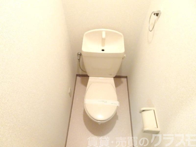 トイレ　ウォシュレット設置できます♪