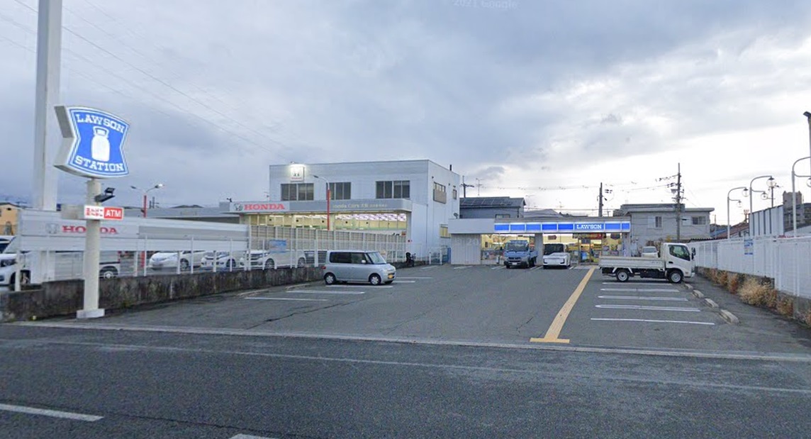 コンビニ　ローソン藤井寺西古室店（コンビニ）まで300m