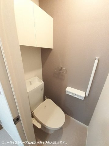 トイレ　同タイプのお部屋です（現況を優先します）※建築中