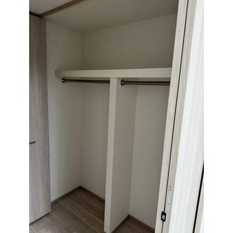 収納　クローゼットです