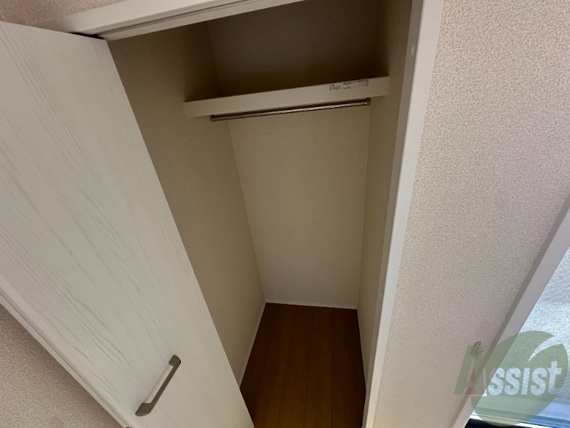 収納　ここに収納があります。収納があると部屋が広く使えます。
