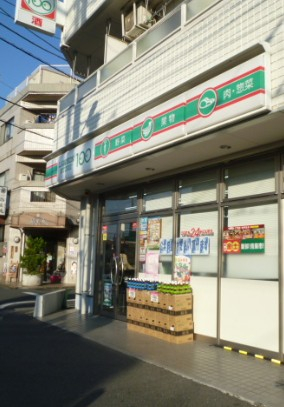 コンビニ　ローソンストア100 世田谷豪徳寺店（コンビニ）まで712m