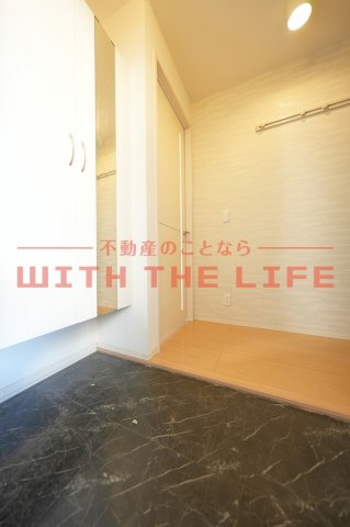 玄関　明るい玄関です