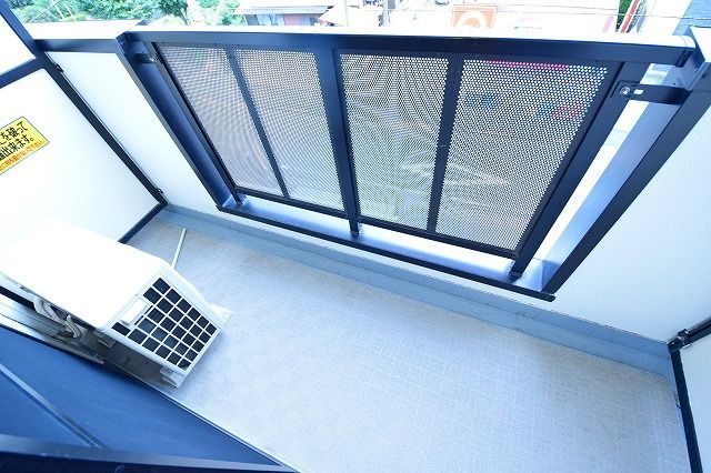 その他設備　バルコニー、目の前はひらけています