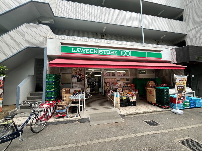 コンビニ　ローソンストア100船堀街道店（コンビニ）まで600m