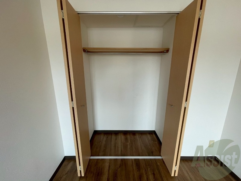 収納　収納を開けてみました！たくさん入りそうですね～