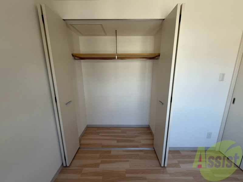 収納　収納もバッチリあるのでお部屋が片付きますよ！