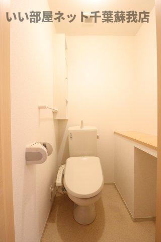 トイレ　ゆったりとした空間のトイレです