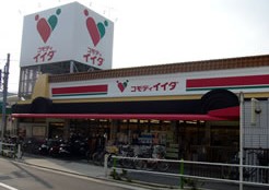 スーパー　コモディイイダ　徳丸店（スーパー）まで590m