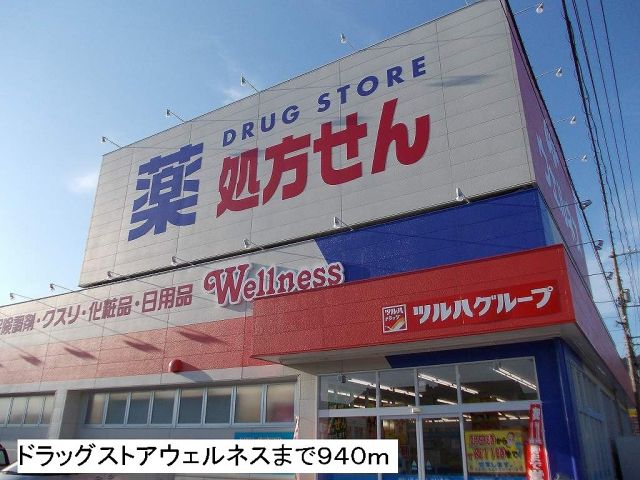 ドラックストア　ドラッグストアウェルネス（ドラッグストア）まで940m