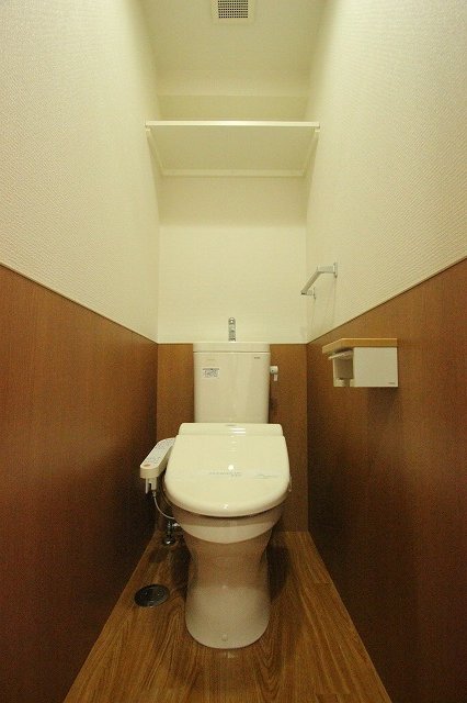 トイレ　同物件別号室の写真