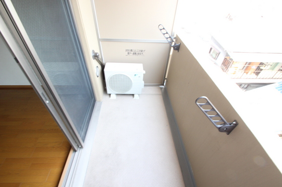 バルコニー　※別部屋の写真です