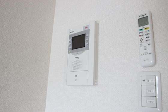 セキュリティ　※別部屋の写真です