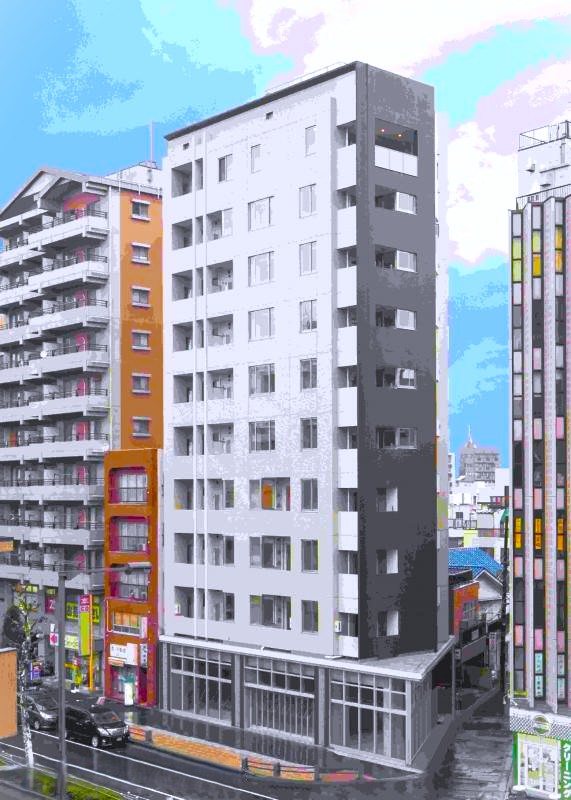 建物外観　パース
