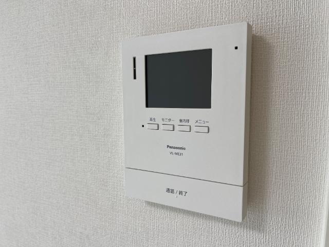 セキュリティ　カメラ付インターホン（イメージ）