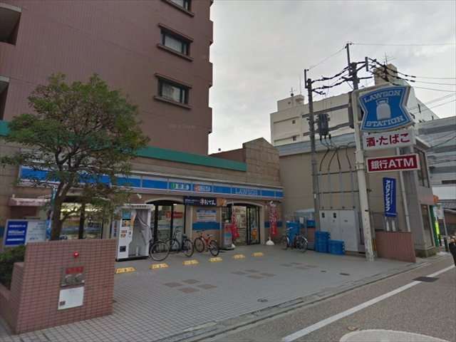 コンビニ　ローソン 福岡西新五丁目店（コンビニ）まで390m