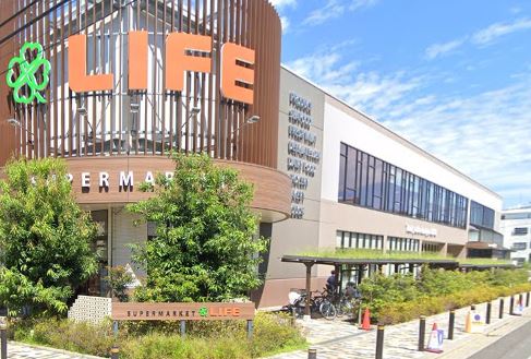 スーパー　ライフ桜新町店（スーパー）まで506m