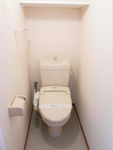 トイレ　同タイプ部屋の写真となり設備等は現況と異なる場合があります。