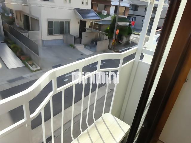 バルコニー　洗濯物もばっちり干せます。