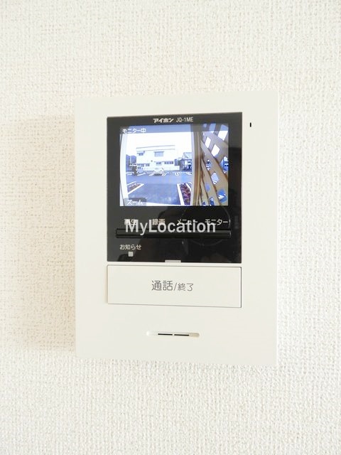 セキュリティ　☆モニター付きインターホンです☆