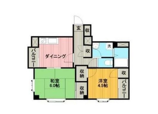 KyMax上溝ビルの間取り写真