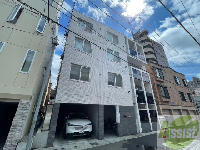 建物外観　札幌市中央区南５条西「ブランシャール西１１丁目」