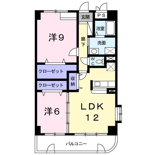 ソレイユドールの間取り写真