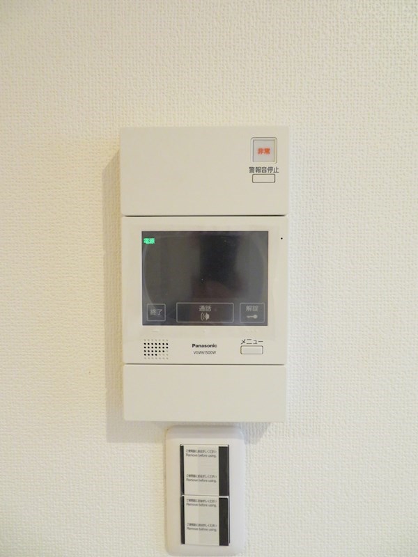 セキュリティ　モニター付インターホン
