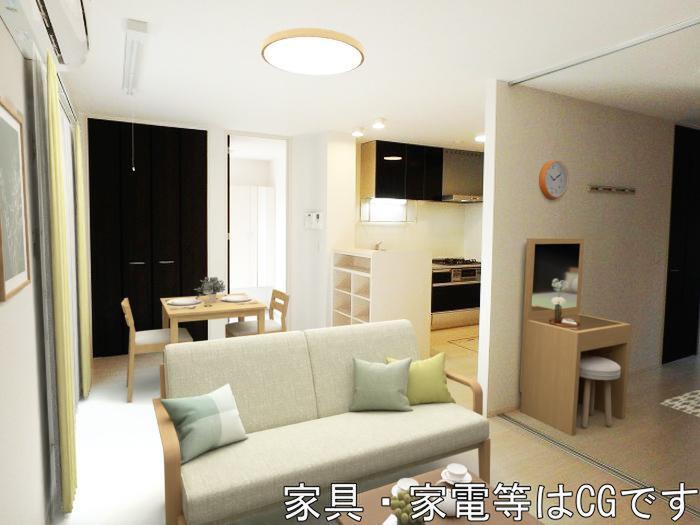 Casa de Haruの居間写真