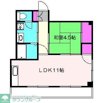 大新マンションの間取り写真