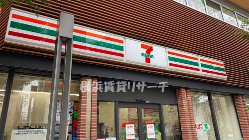 コンビニ　セブンイレブン横浜日ノ出町駅前店（コンビニ）まで92m