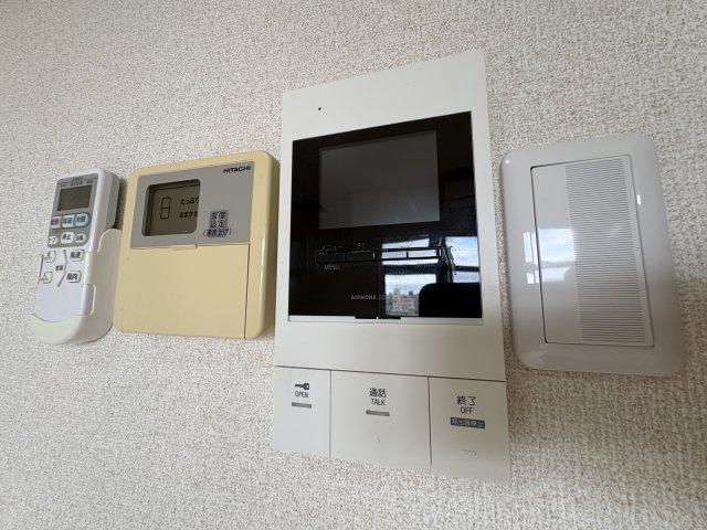 セキュリティ　インターホンです