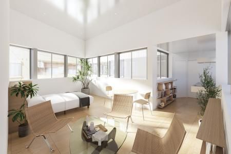 居室・リビング　別タイプ部屋　参考写真です