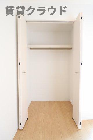 収納　十分な収納スペースがあります