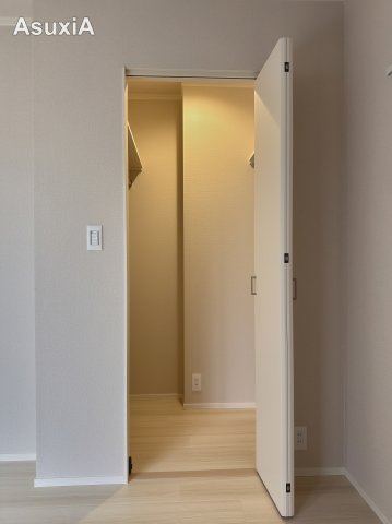 収納　別タイプのお部屋の写真です