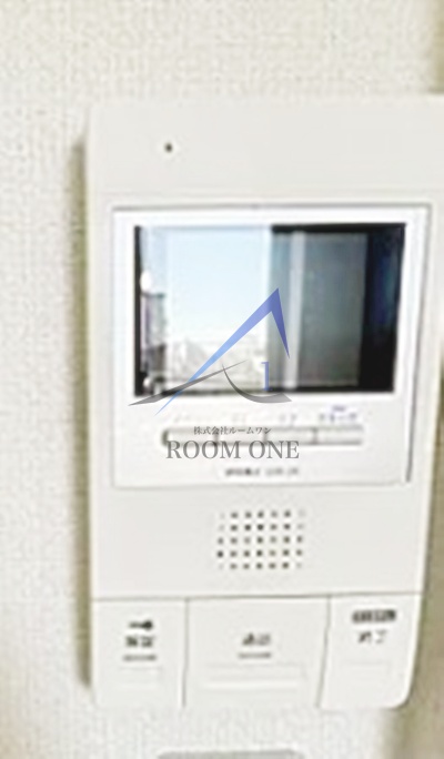 セキュリティ　モニター付きインターホンです。