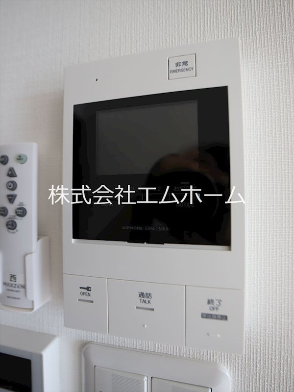 セキュリティ　ＴＶモニター付インターホン（オートロック付）