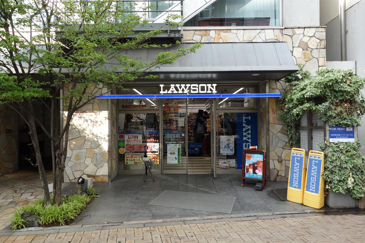 コンビニ　ローソン日本橋茅場町一丁目店（コンビニ）まで189m