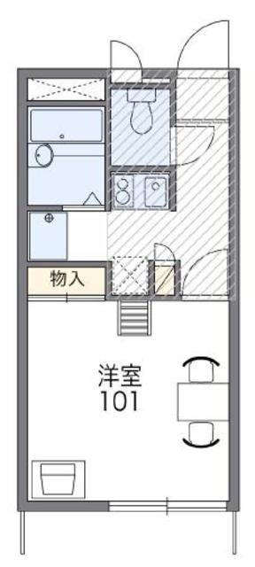 レオパレスエスポワールの間取り写真