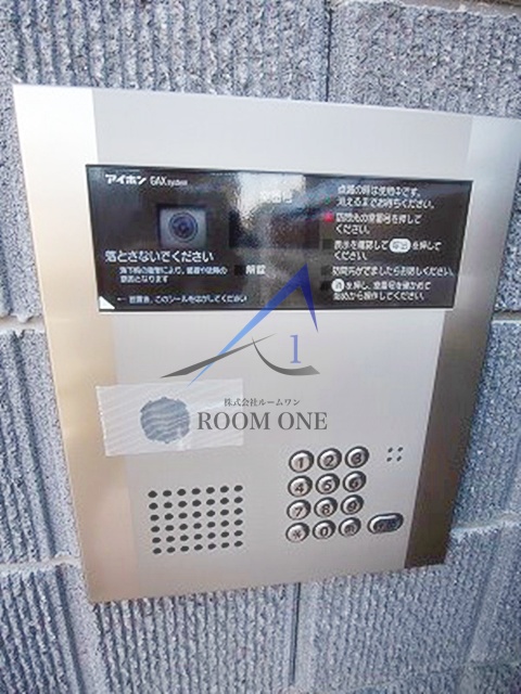 セキュリティ　オートロックです。