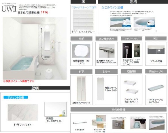 クレドールIIの風呂写真