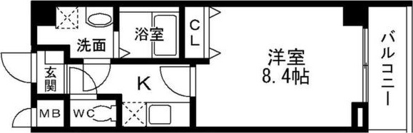 オーク南茨木の間取り写真