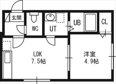 patio旭町の間取り写真