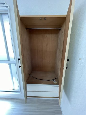 収納　収納のためのスペースです
