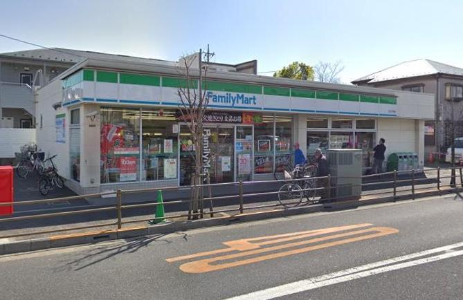 コンビニ　ファミリーマート（コンビニ）まで381m