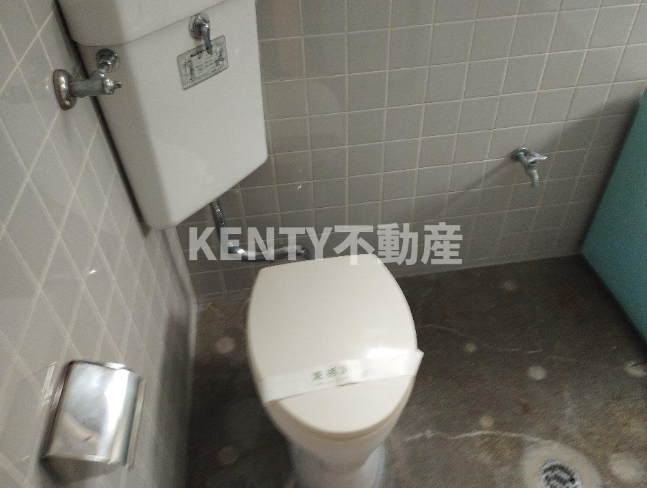 トイレ　ゆったりとした空間のトイレです