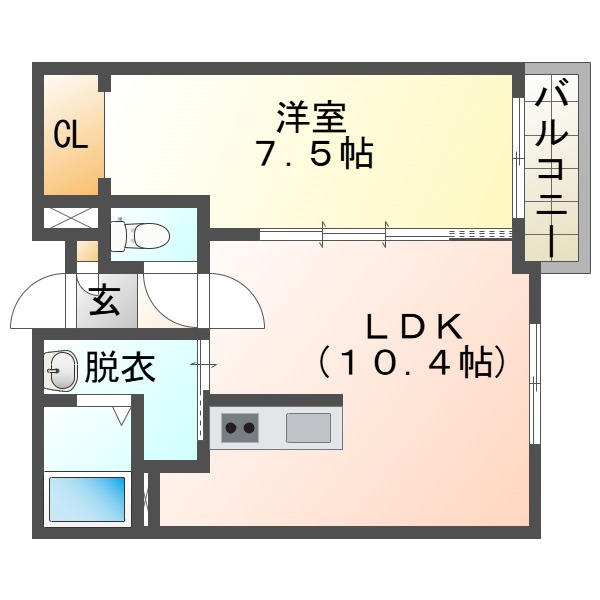 PLUSIIの間取り写真