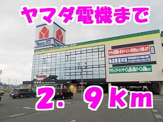 ショッピングセンター　ヤマダ電機（ショッピングセンター）まで2900m
