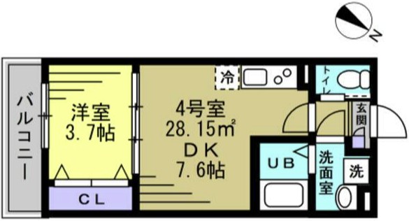 PLAISANT VILLA上福岡の間取り写真